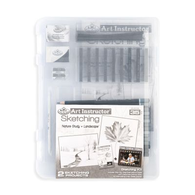 Royal Brush AIS-SKT3105 Instructor Sketching Clearview Art Set