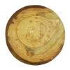 Wooden Printing Block Floral Round Hand Carved Textile Art Printer Stamp Pb view 2