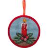 Alice Peterson Stitch-Ups Needlepoint Ornament Kit- Candle view 1