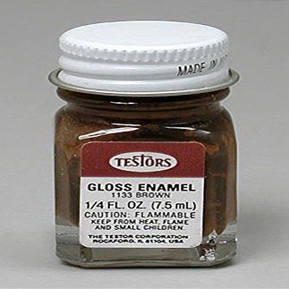 Testors 1/4oz Light Brown Enamel Model Paint 1133TT TES1133T ,#G14E6GE4R-GE 4-TEW6W216426