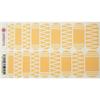 Jamberry Nail Wraps: Abstract Amarillo (FULL SHEET) view 2