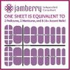 Jamberry Nail Wraps: Abstract Amarillo (FULL SHEET) view 3
