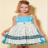 MCCALLS M7529 Children's/Girls' Peasant Top, Jumper with Detachable Apron, and Pull-On Pants (SIZE 6-8) SEWING PATTERN view 3