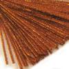 The Crafts Outlet Chenille Sparkly Stems, Pipe Cleaner, 12-in (30-cm), 10-pc, Copper view 1