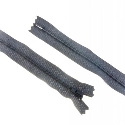 YKK Nylon Closed End Dress Zip 10cm Mid Grey - Each
