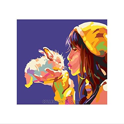Needlepoint printed canvas