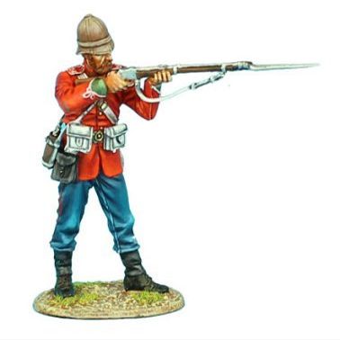 First Legion ZUL012 British 24th Foot Standing Firing Variant #2