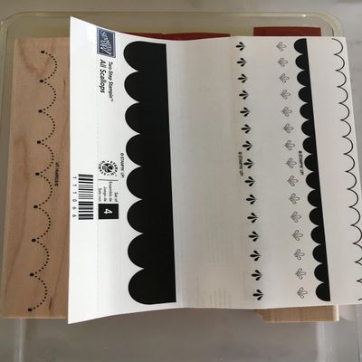 Stampin' Up! All Scallops Stamp Set