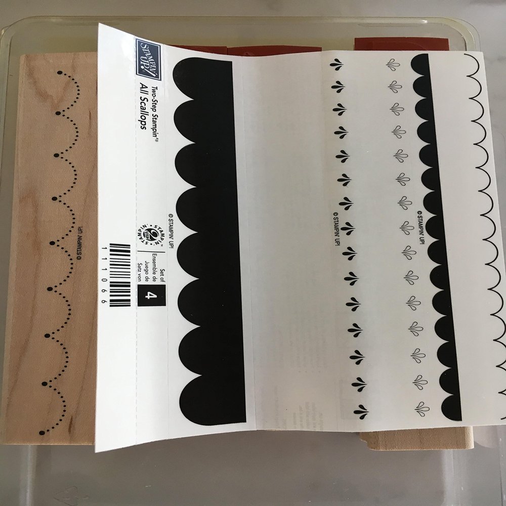 Stampin' Up! All Scallops Stamp Set