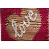 String of the Art Love Heart String Art Kit, American Made Crafting Supplies, DIY Craft Kit for Adults, Beginner to Advanced Crafters view 3