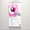 2020 Calendar Watercolor Flower Botanical, Wall Calendar, Gift (cal0013) view 1