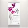 2020 Calendar Watercolor Flower Botanical, Wall Calendar, Gift (cal0013) view 3
