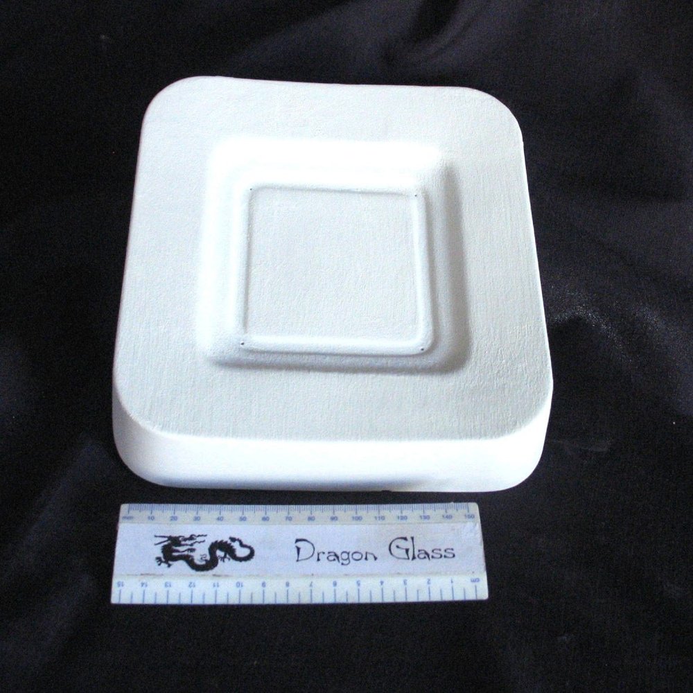 Dragon Slumping Mold SQRBS Square Rounded Bowl Saucer