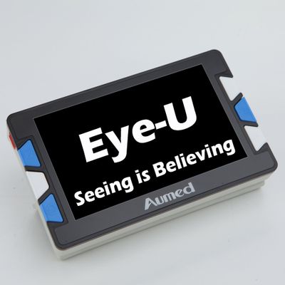 Aumed Eye-U 5.0-inch Handheld Video Magnifier for Low Vision