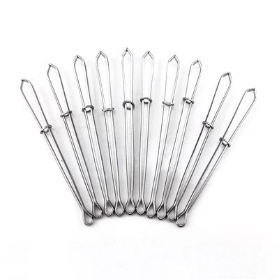 Honbay 10pcs Easy Pull Bodkin Threader Tweezers Sewing Machine Tweezers