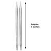ChiaoGoo Red Lace 4 inch (10cm) Interchangeable Circular Knitting Needle Tips US Size 2 (2.75mm) 7504-2 with Stitch Holder view 2