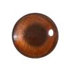 25mm Single Bronze Metallic Glass Eye for Jewelry Making Pendants Wire Wrapping Taxidermy Doll Art view 1