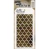 Stampers Anonymous THS074 Tim Holtz Layered Stencil 4.125"X8.5"-Trellis view 1