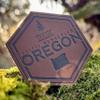 Little Bay Root Explore Pacific Wonderland Oregon | PU Leather Patch | 3" x 3" | Sew on Style view 3