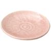 (Yamashita kogei) Yamasita Craft 20110-468 Pink Penetrating Stone Grain, 5.0 Round Dish, 6.1 x 6.1 x 0.8 inches (15.5 x 15.5 x 2 cm) view 1