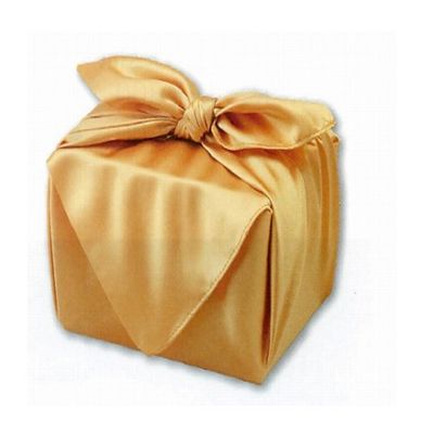 Golden Furoshiki Festive day made Kyoto in Japan