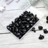 BESTCYC 1 Box(50PCS) 19.5mm Black Plastic D-Type Animal Safety Nose with Washers for Bear, Doll, Puppet, Plush Animal and Craft view 4