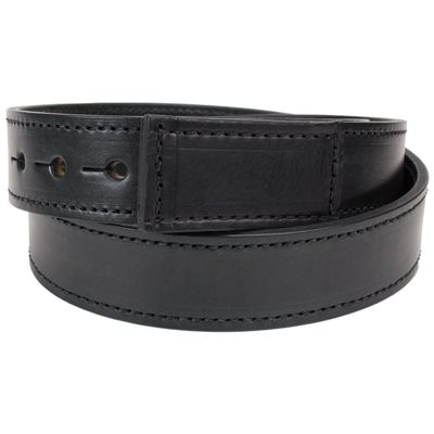 Handmade Mechanic's Bridle Leather Scratch Protecting Belt Extra Thick (4XL (54/56), Black)