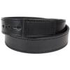 Handmade Mechanic's Bridle Leather Scratch Protecting Belt Extra Thick (4XL (54/56), Black) view 1