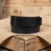 Handmade Mechanic's Bridle Leather Scratch Protecting Belt Extra Thick (4XL (54/56), Black) view 4