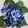 Factory Direct Craft 15 Inch Hues of Blue Artificial Floral Hydrangea Stem for Wedding Decor, Spring Arranging and Embellishing view 1