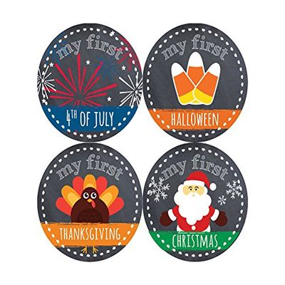 My First Holiday Stickers - Set of 12 - Like Shown