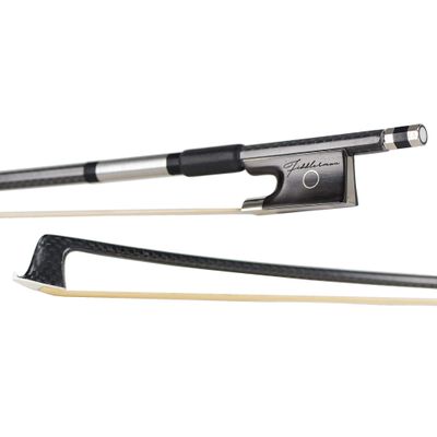 Fiddlerman Black Carbon Fiber Weave Violin Bow 4/4