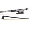 Fiddlerman Black Carbon Fiber Weave Violin Bow 4/4 view 1