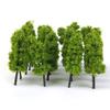 Jili Online Pack of 40 Model Trees N Scale DIY Layout Train Landcape Scenery Accessories 7.7cm/3'' 1/150 N Scale view 4