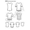Simplicity US8336A Tops, Vest, Jkts, Coats, XXS-XS-S-M-L-XL-XXL view 3