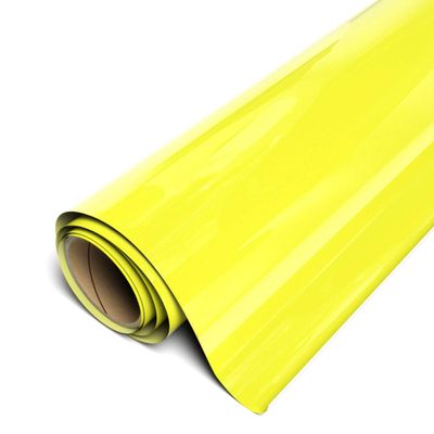 Siser EasyWeed Iron On Heat Transfer Vinyl 1 Yard Roll, 15"x 36" (Lemon Yellow)