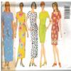 4933 Uncut Butterick Misses Sewing Pattern Semi Fitted Dress Size 6 8 10 view 1