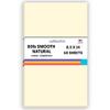 50 Natural Smooth Card Stock Sheets Paper - 8.5 X 14 Inches Legal|Menu Size - 80# (80 lb/Pound) Cover Weight - Quality Paper - Smooth Finish view 1