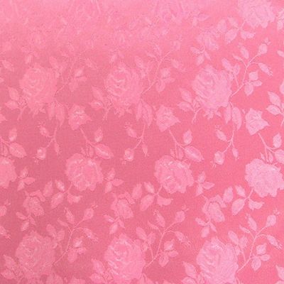 Floral Jacquard Brocade Satin Fabric by The Yard (Dusty Rose)
