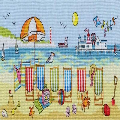 Bothy Threads Deckchair Fun Counted Cross Stitch Kit from