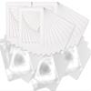5x7 Mat for 8x10 Frame - Precut Mat Board Acid-Free Show Kit with Backing Board, and Clear Bags White 5x7 Photo Matte Made to Fit a 8x10 Picture Frame Matboard for Framing, Pack of 25 Mats view 3
