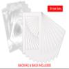 5x7 Mat for 8x10 Frame - Precut Mat Board Acid-Free Show Kit with Backing Board, and Clear Bags White 5x7 Photo Matte Made to Fit a 8x10 Picture Frame Matboard for Framing, Pack of 10 Mats view 2