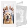 5.5x8.5 Mat for 8.5x11 Frame - Precut Mat Board Acid-Free Show Kit with Backing Board, and Clear Bags White 5.5x8.5 Photo Matte Made to Fit a 8.5x11 Picture Frame Matboard for Framing, Pack of 1 Mat view 4