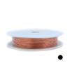 22 Gauge, 99.9% Pure Copper Wire (Round) Half Hard CDA #110 Made in USA - 25FT by CRAFT WIRE view 1