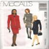 8357 McCalls Sewing Pattern Uncut Misses Two Piece Dress Size 12 14 16 view 1