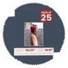 8x10 Mat for 16x20 Frame - Precut Mat Board Acid-Free Show Kit with Backing Board, and Clear Bags Navy 8x10 Photo Matte Made to Fit a 16x20 Picture Frame Matboard for Framing, Pack of 25 Mats view 1