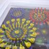 TOHO Beads Kit, Mini Push, Sparkling Fireworks, Frame Size: 6.1 x 6.1 inches (155 x 155 mm), Inner Diameter: 3.9 x 3.9 inches (100 x 100 mm), G-417 view 4