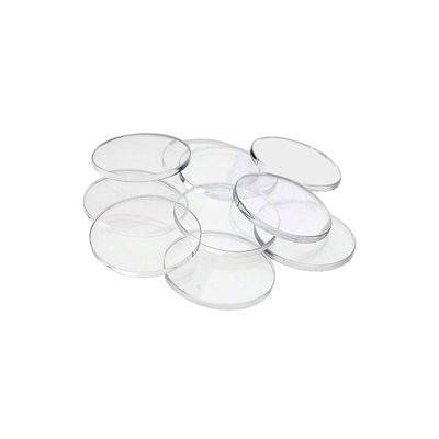 100 Pack Clear Acrylic Round DIY Sheet 1.5" DIY Blank 1/8" Thick See Through Tile for Custom Keychains Gifts Arts and Crafts Activities by Marketing Holders