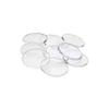 100 Pack Clear Acrylic Round DIY Sheet 1.5" DIY Blank 1/8" Thick See Through Tile for Custom Keychains Gifts Arts and Crafts Activities by Marketing Holders view 1