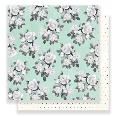 American Crafts Open Stock 12 x 12 - Pattern Paper - Single Sided - C'est La Vie - 10 320304
